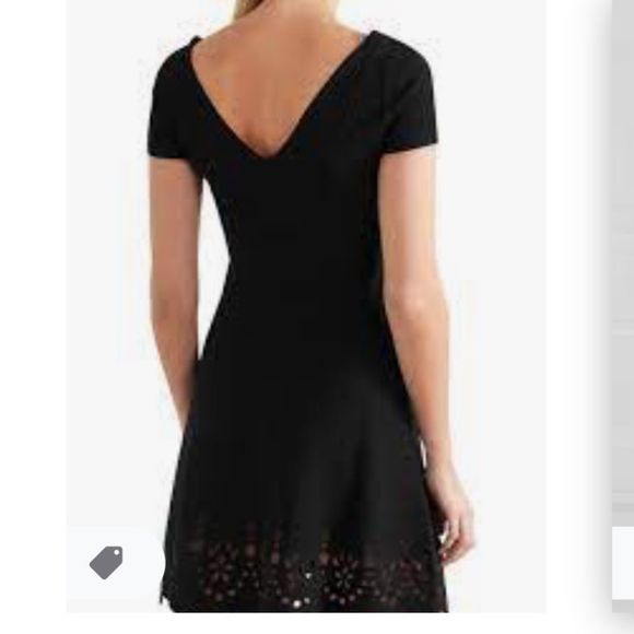 EW RED Valentino Embroidered knitted mini dress - Picture 3 of 10